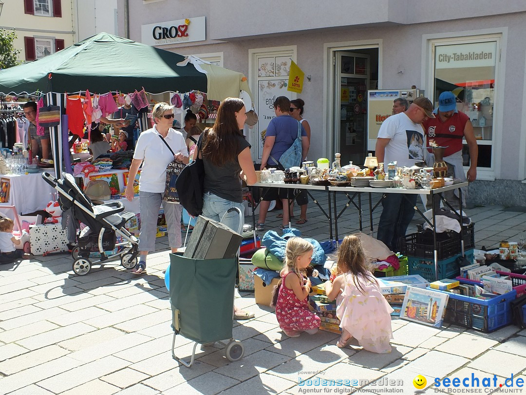 Flohmarkt und Fest: Sigmaringen, 29.08.2015