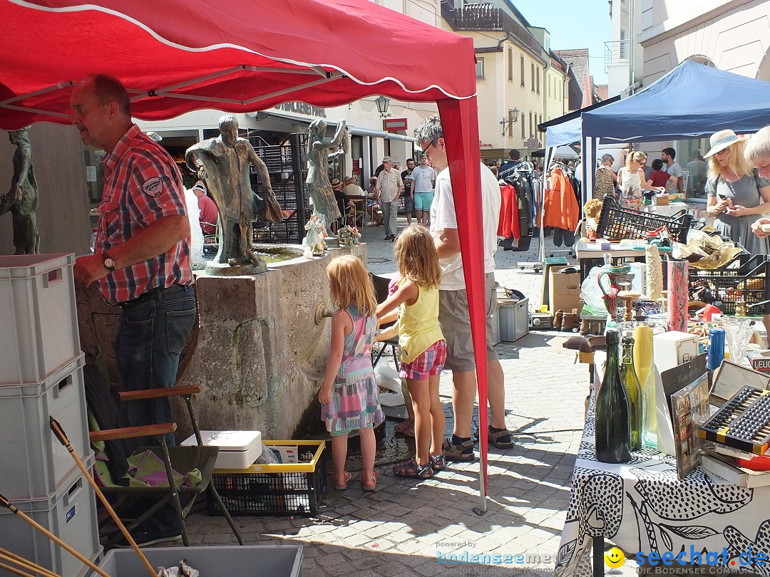 Flohmarkt und Fest: Sigmaringen, 29.08.2015