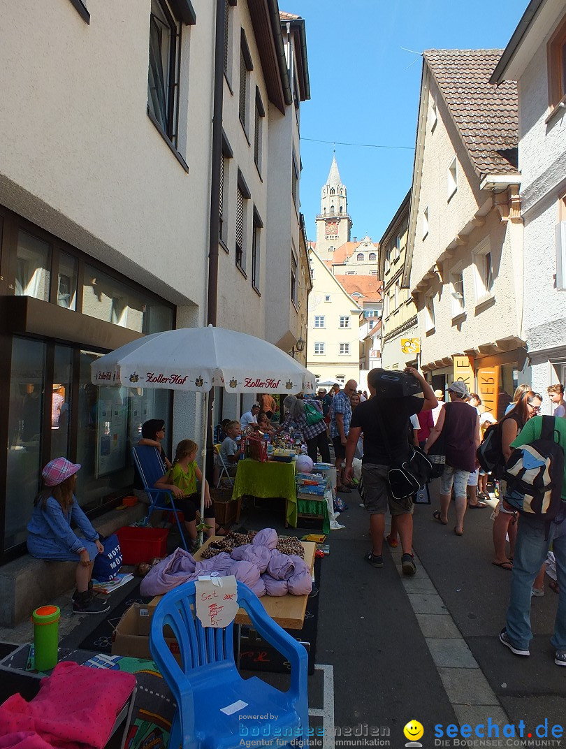 Flohmarkt und Fest: Sigmaringen, 29.08.2015