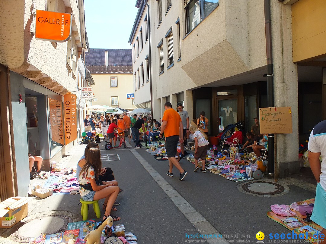 Flohmarkt und Fest: Sigmaringen, 29.08.2015