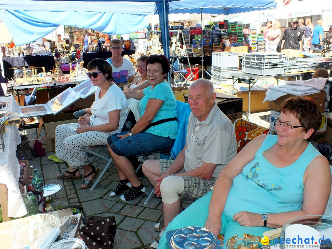 Flohmarkt und Fest: Sigmaringen, 29.08.2015