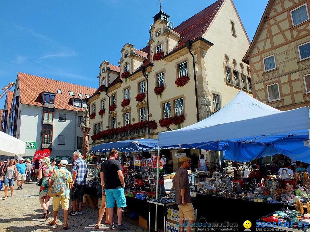 Flohmarkt und Fest: Sigmaringen, 29.08.2015