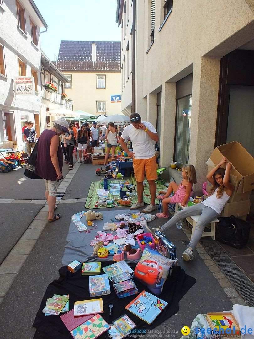 Flohmarkt und Fest: Sigmaringen, 29.08.2015