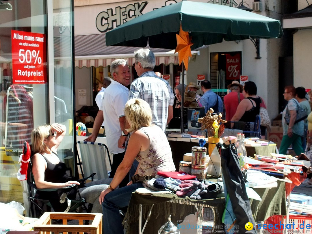 Flohmarkt und Fest: Sigmaringen, 29.08.2015