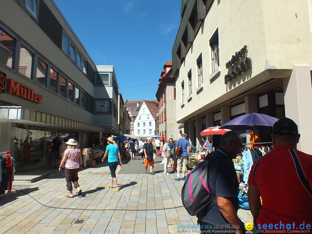 Flohmarkt und Fest: Sigmaringen, 29.08.2015