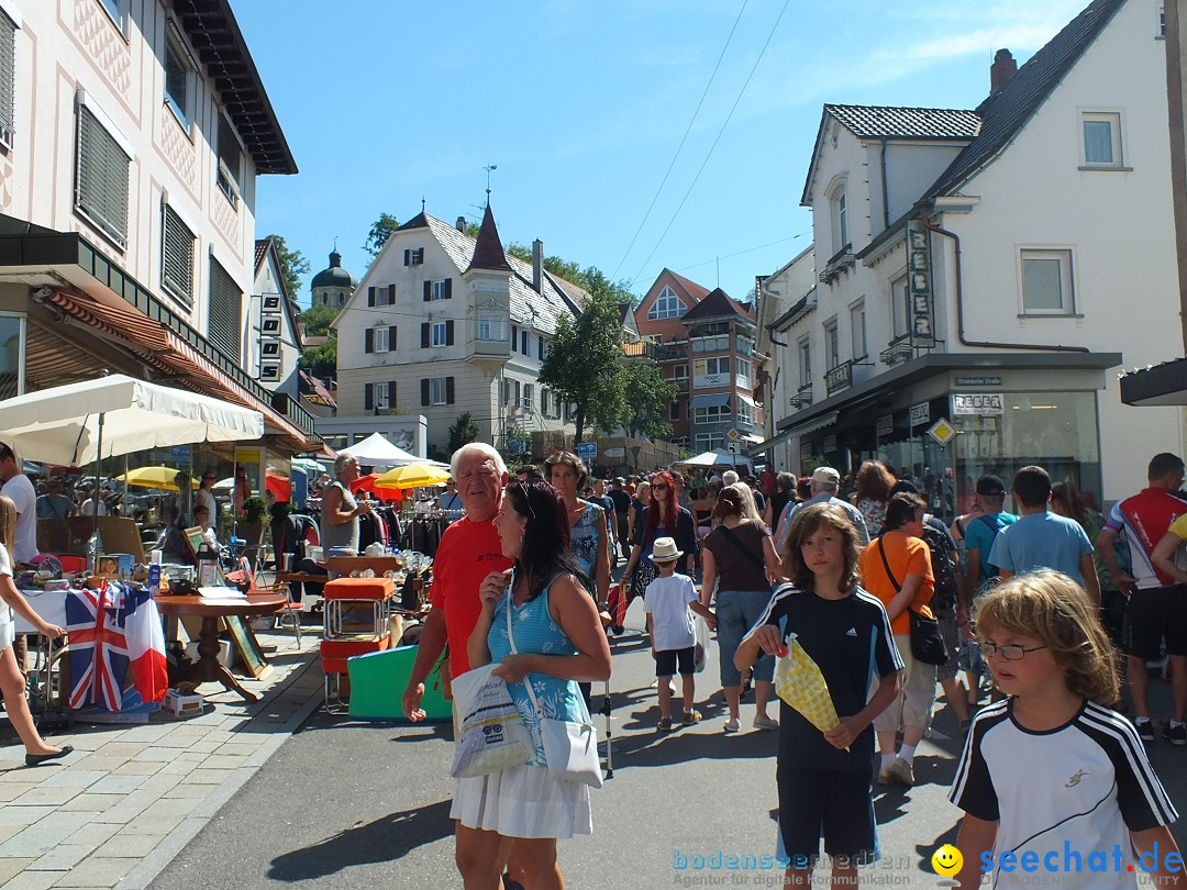 Flohmarkt und Fest: Sigmaringen, 29.08.2015