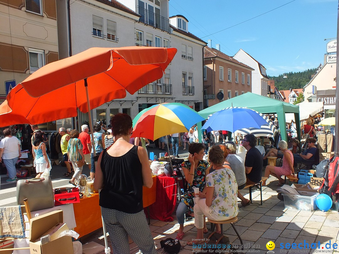 Flohmarkt und Fest: Sigmaringen, 29.08.2015