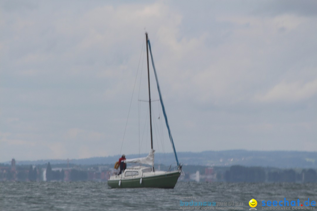 Bodensee Breitenquerung - Patrick Hotz: Friedrichshafen, 06.09.2015