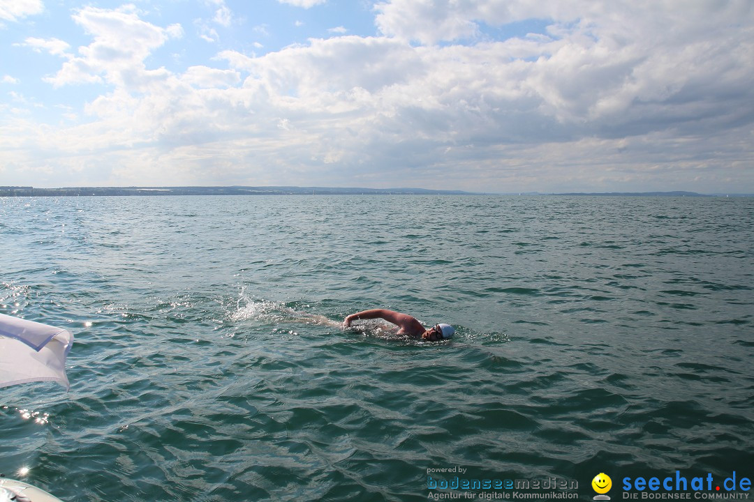 Bodensee Breitenquerung - Patrick Hotz: Friedrichshafen, 06.09.2015