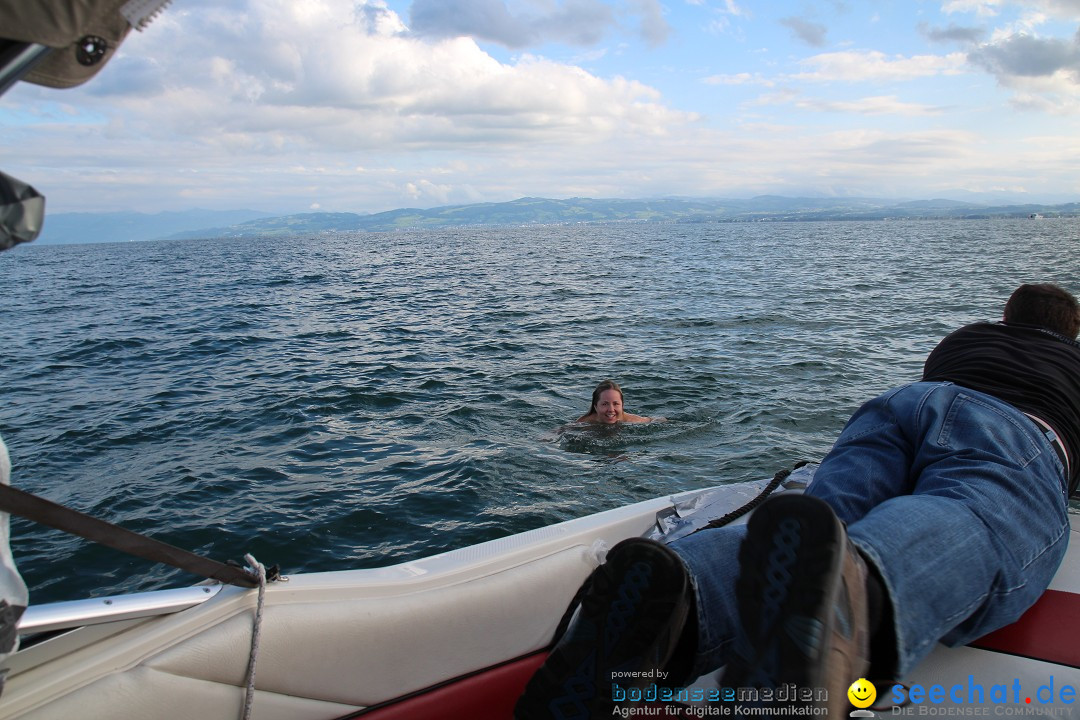 Bodensee Breitenquerung - Patrick Hotz: Friedrichshafen, 06.09.2015