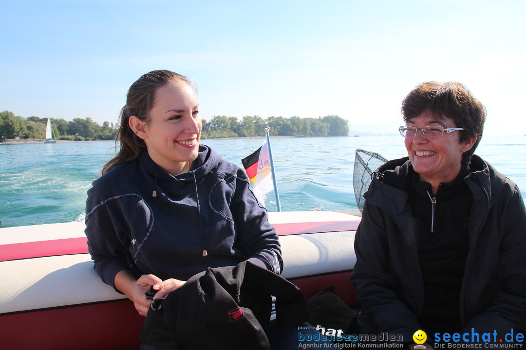 Bodensee Breitenquerung - Peggy Hennings: Friedrichshafen, 12.09.2015