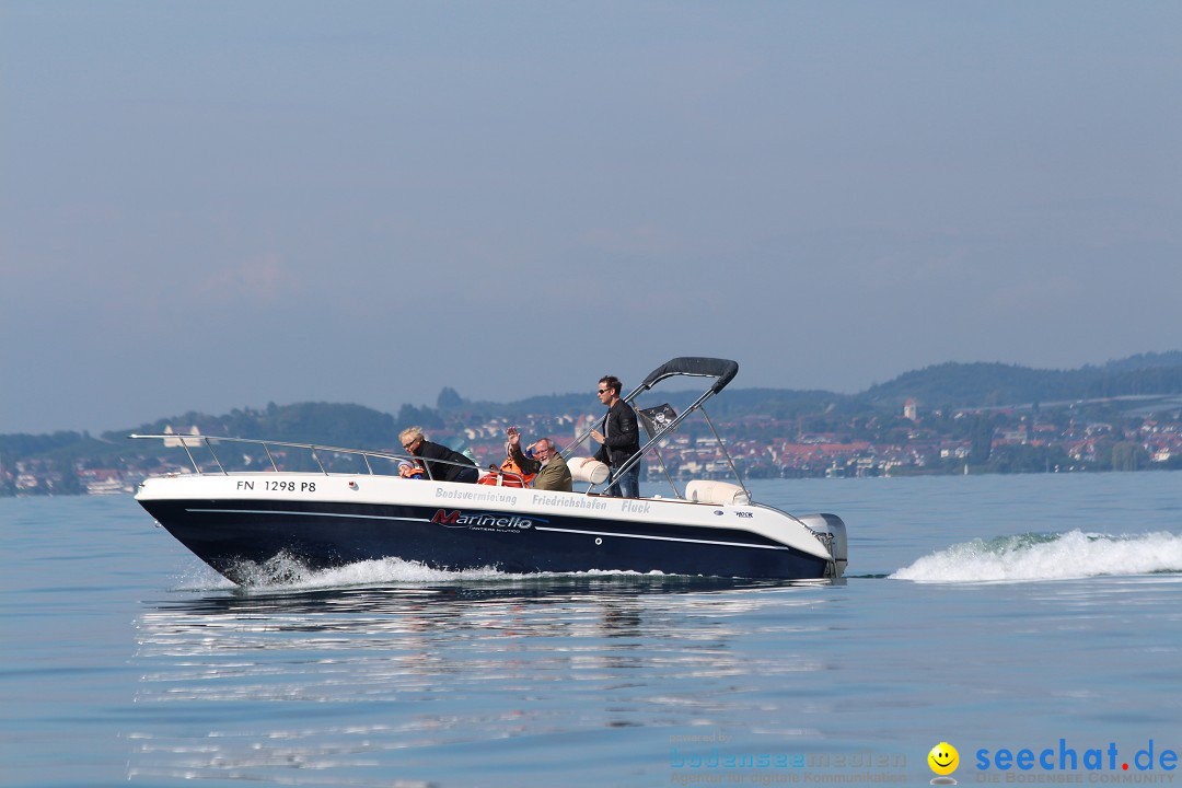 Bodensee Breitenquerung - Peggy Hennings: Friedrichshafen, 12.09.2015