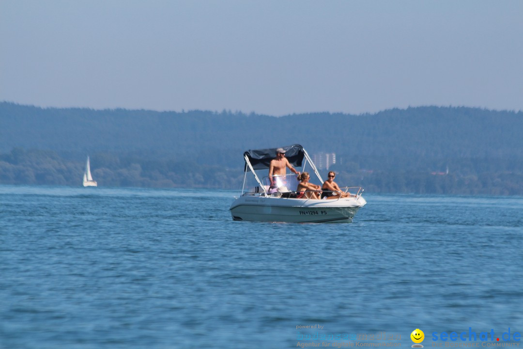 Bodensee Breitenquerung - Peggy Hennings: Friedrichshafen, 12.09.2015