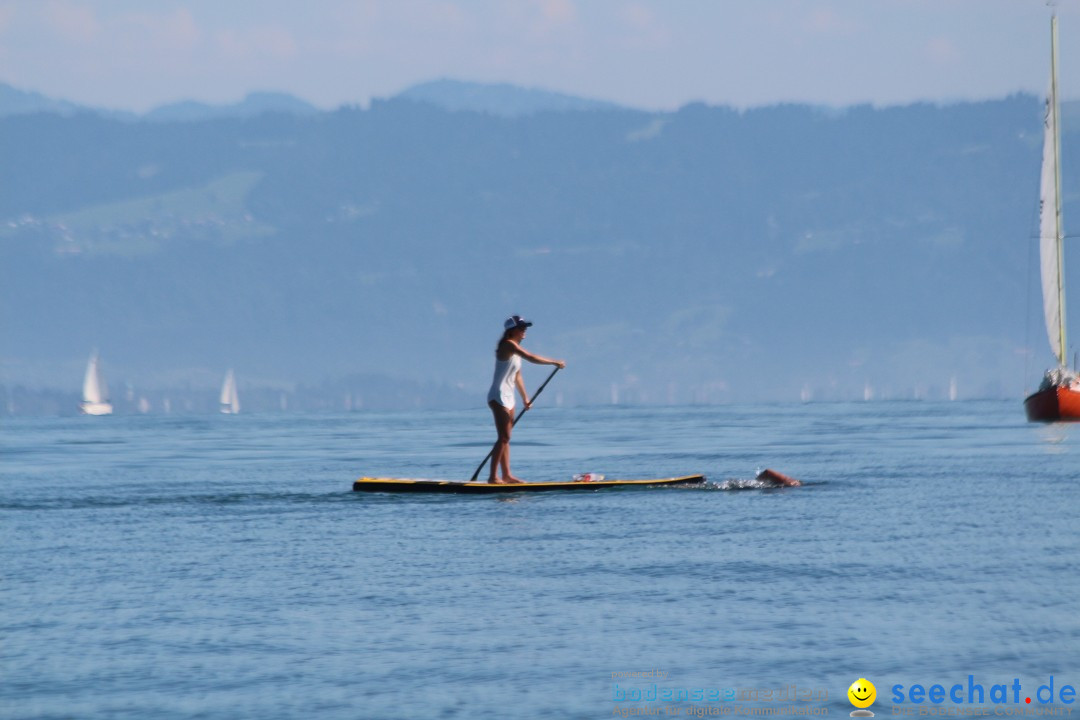 Bodensee Breitenquerung - Peggy Hennings: Friedrichshafen, 12.09.2015