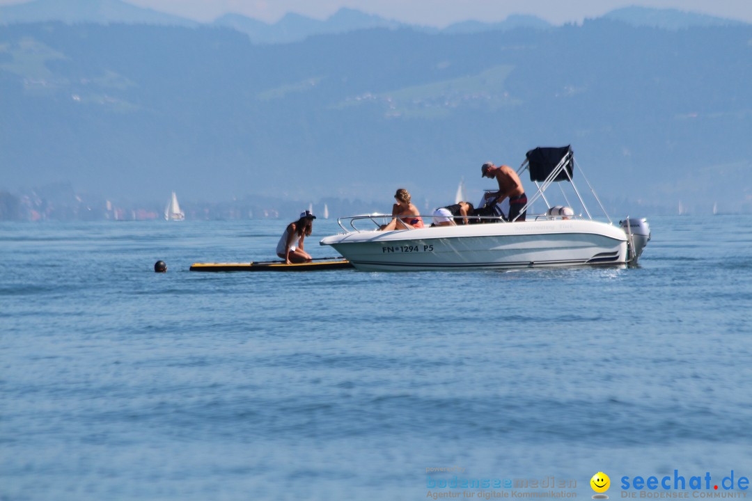 Bodensee Breitenquerung - Peggy Hennings: Friedrichshafen, 12.09.2015