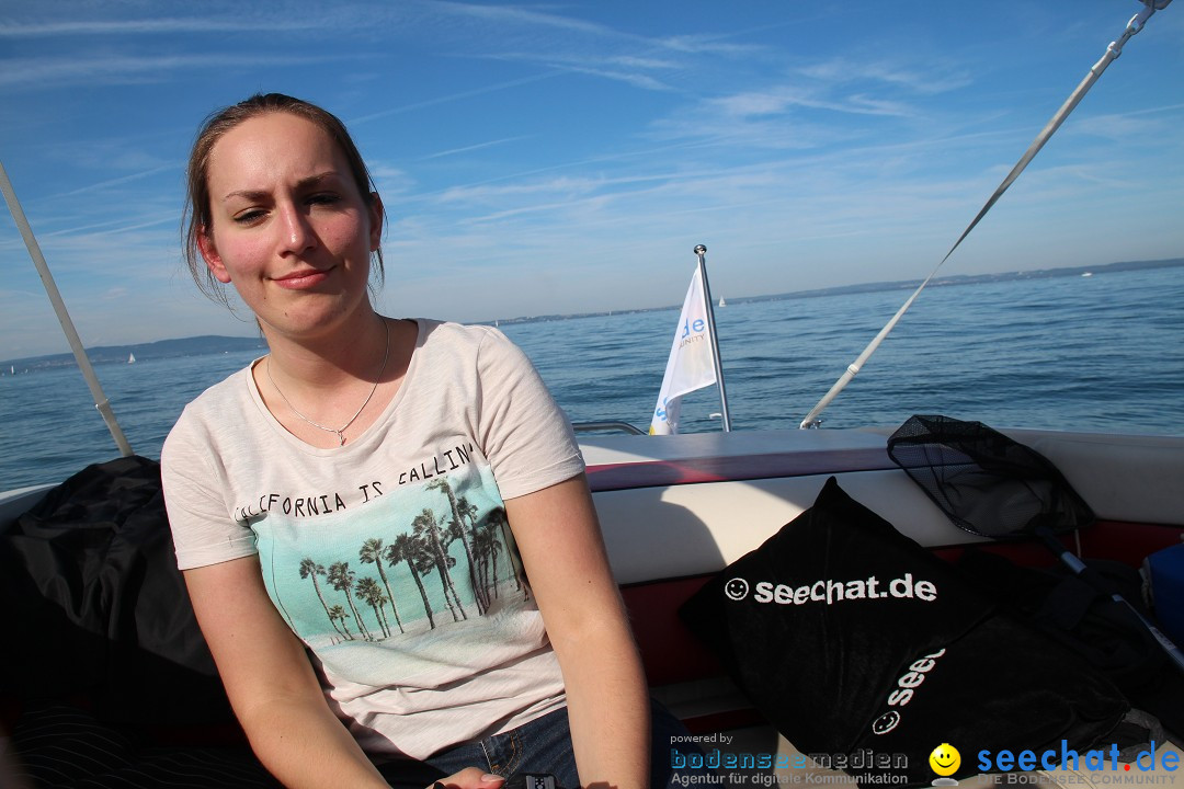 Bodensee Breitenquerung - Peggy Hennings: Friedrichshafen, 12.09.2015