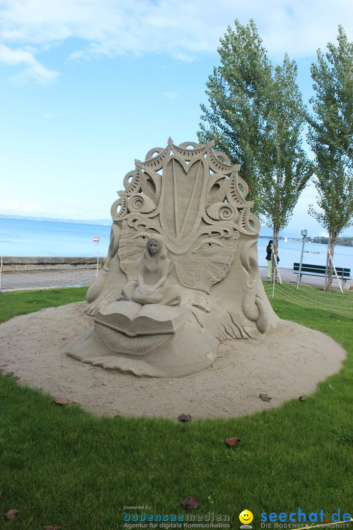 Sandfiguren: Rorschach am Bodensee, 06.09.2015