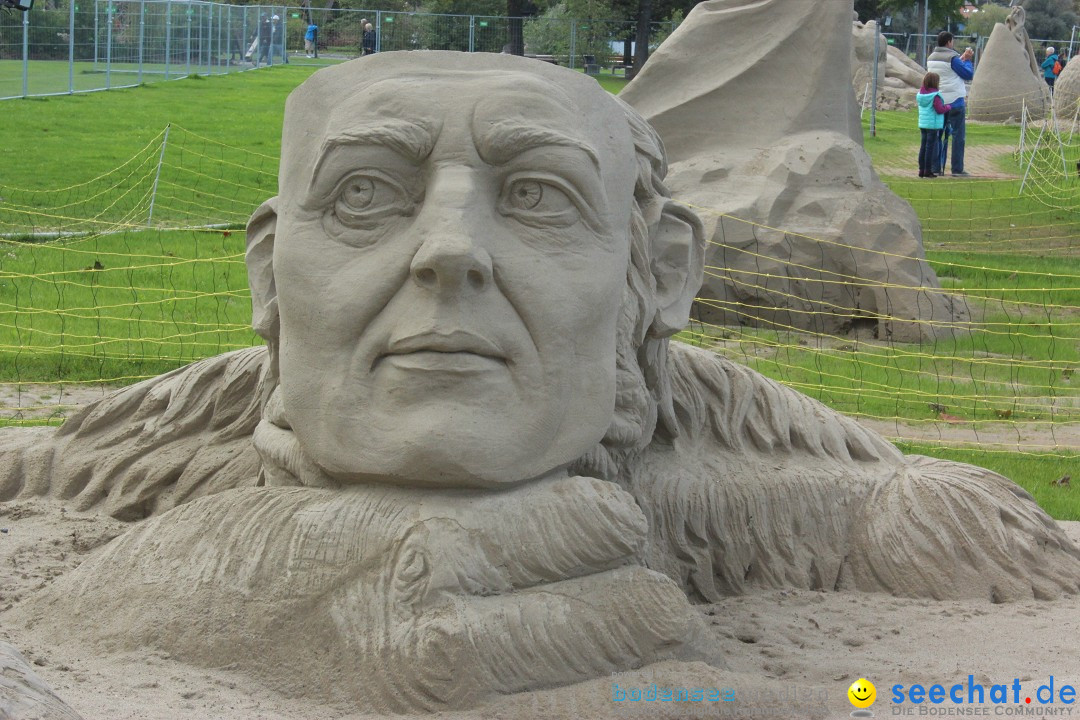 Sandfiguren: Rorschach am Bodensee, 06.09.2015