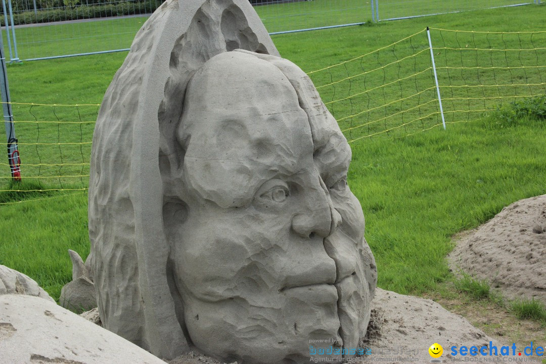 Sandfiguren: Rorschach am Bodensee, 06.09.2015