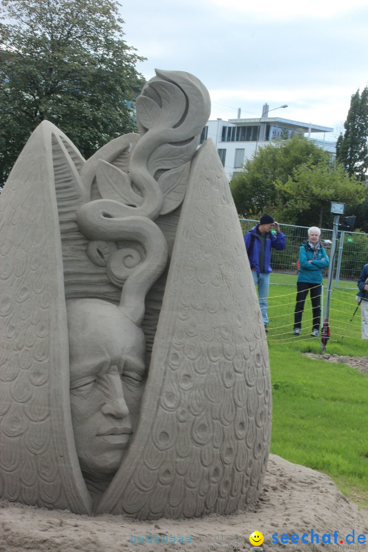 Sandfiguren: Rorschach am Bodensee, 06.09.2015