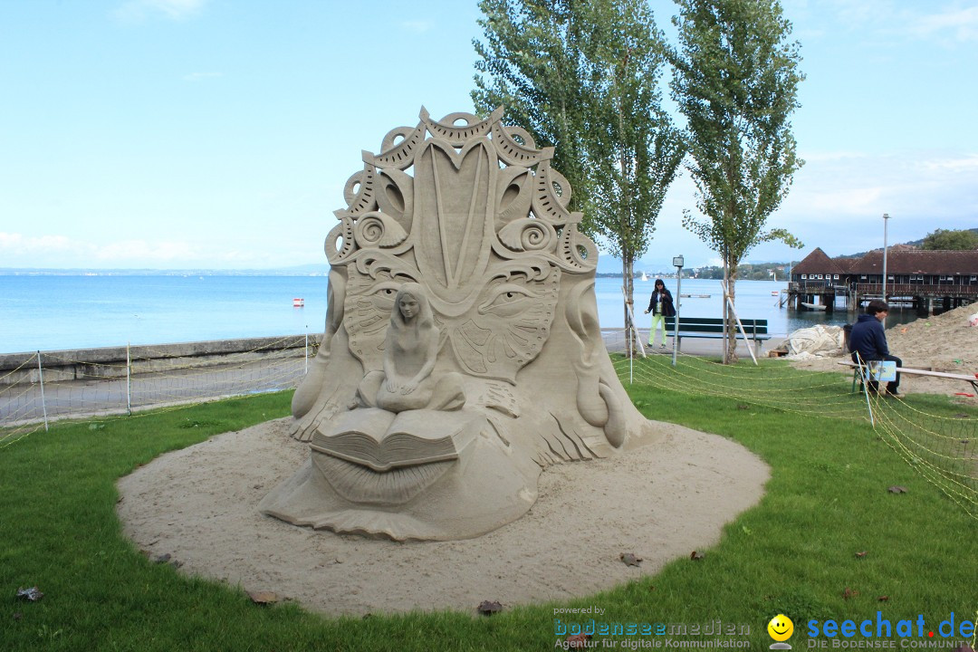 Sandfiguren: Rorschach am Bodensee, 06.09.2015