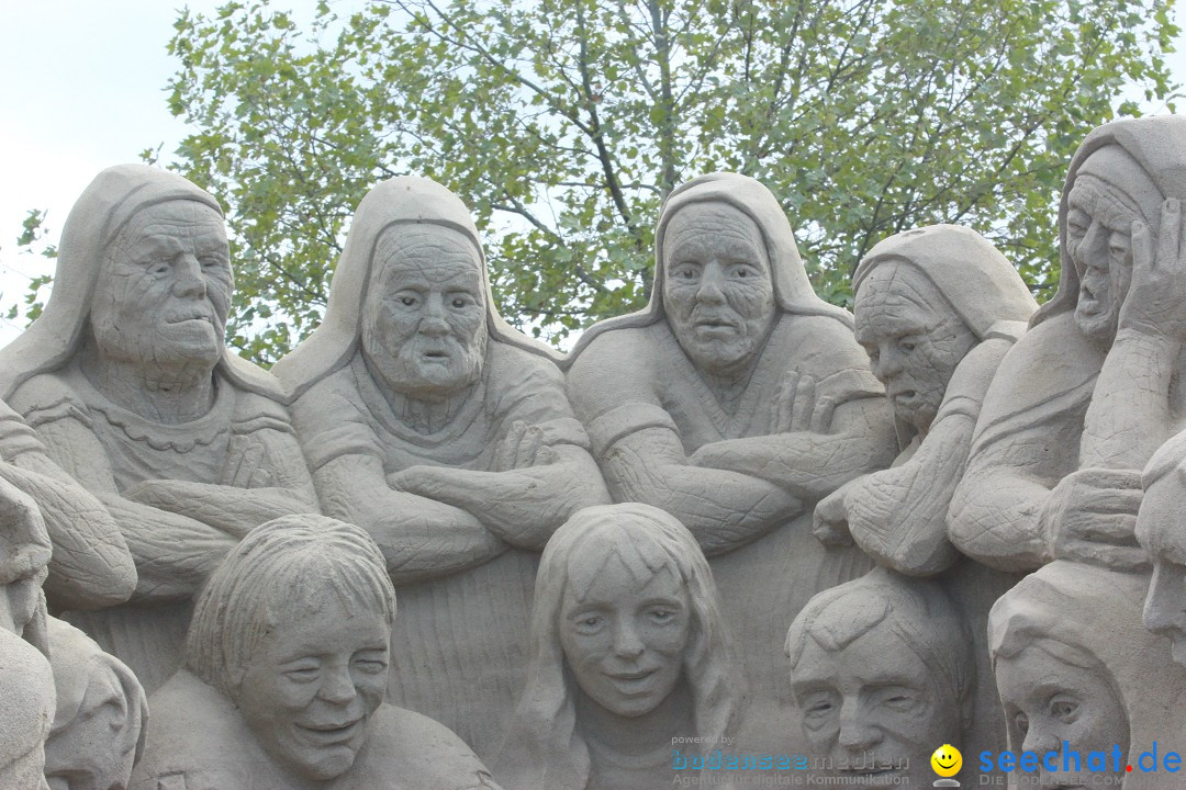 Sandfiguren: Rorschach am Bodensee, 06.09.2015