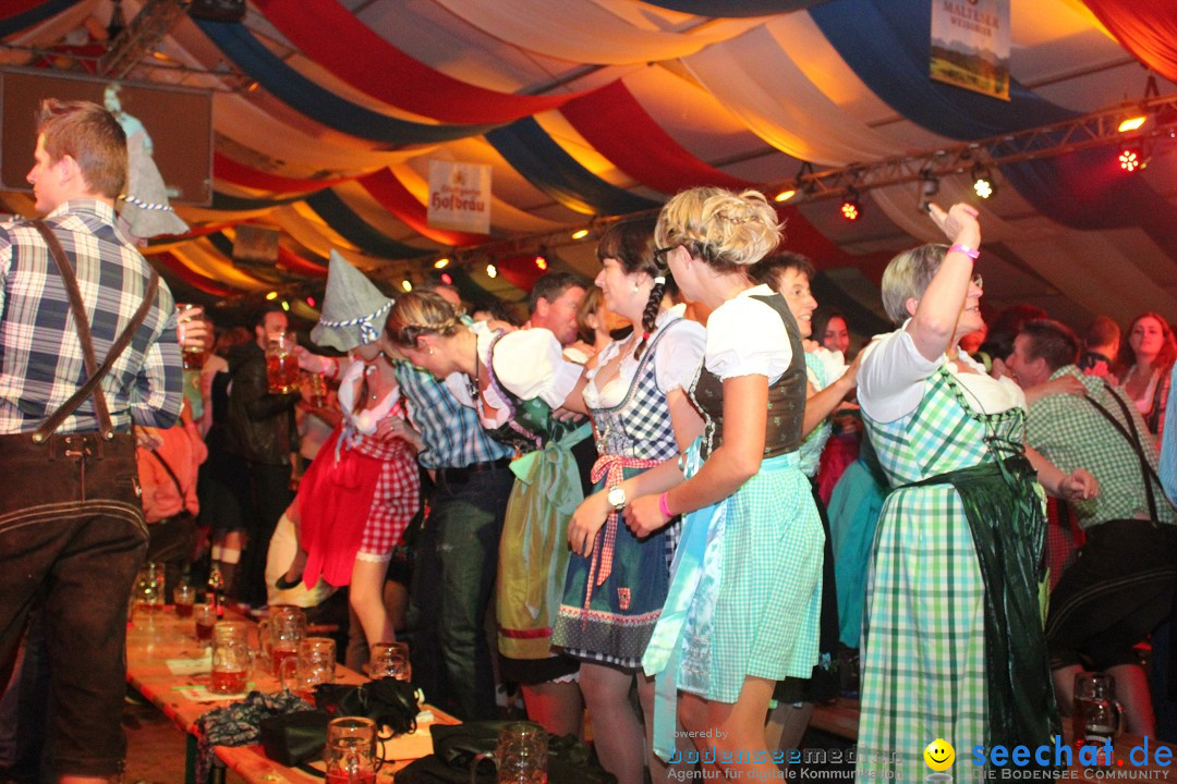 Oktoberfest am Bodensee mit der Froschenkapelle: Konstanz, 18.09.2015