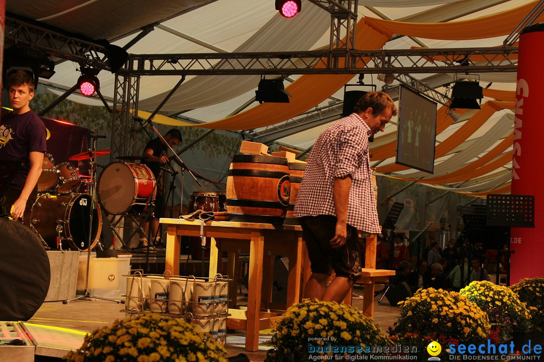 Oktoberfest am Bodensee mit der Froschenkapelle: Konstanz, 18.09.2015