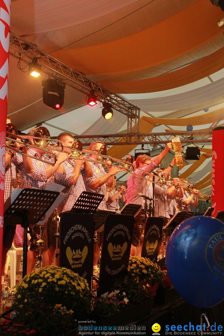 Oktoberfest am Bodensee mit der Froschenkapelle: Konstanz, 18.09.2015