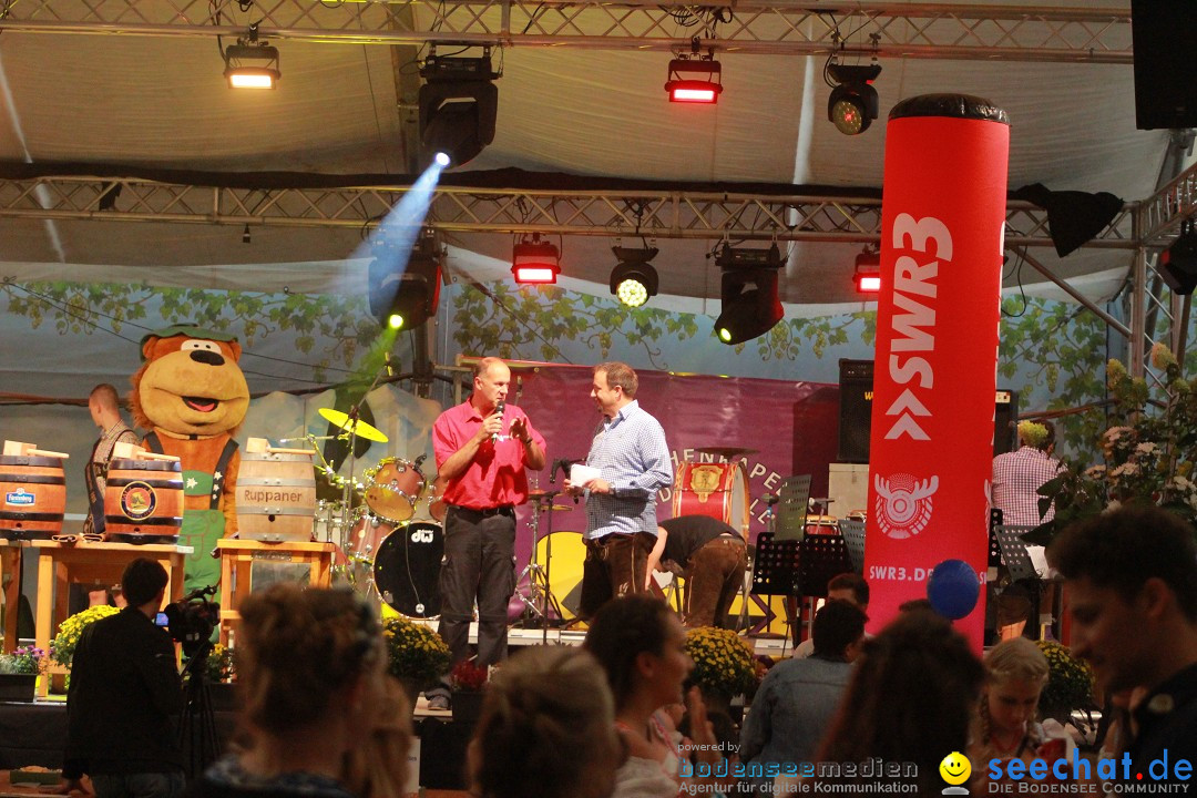 Oktoberfest am Bodensee mit der Froschenkapelle: Konstanz, 18.09.2015