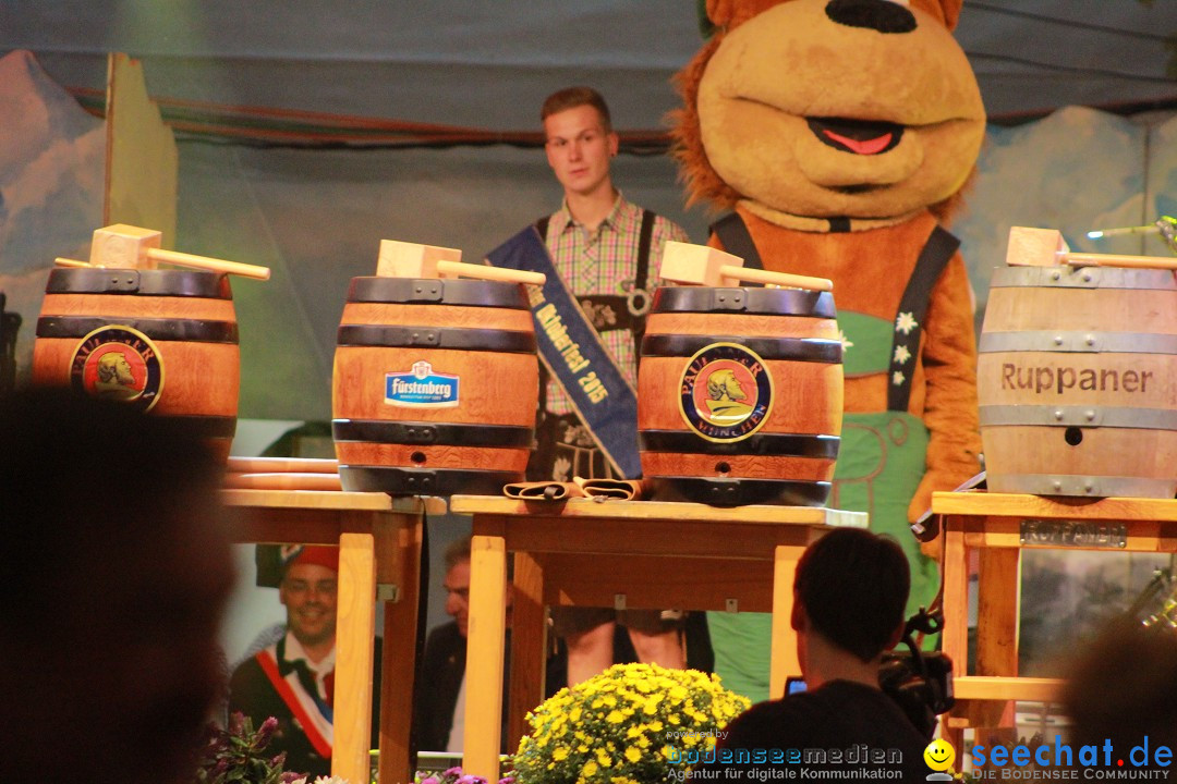 Oktoberfest am Bodensee mit der Froschenkapelle: Konstanz, 18.09.2015