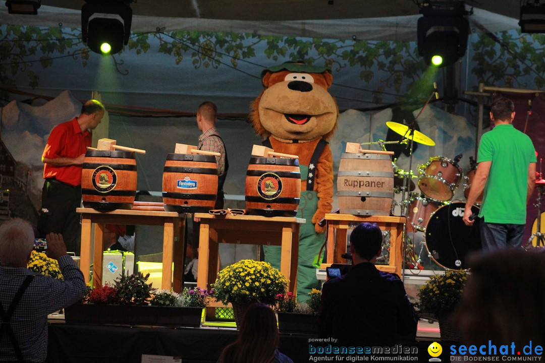 Oktoberfest am Bodensee mit der Froschenkapelle: Konstanz, 18.09.2015