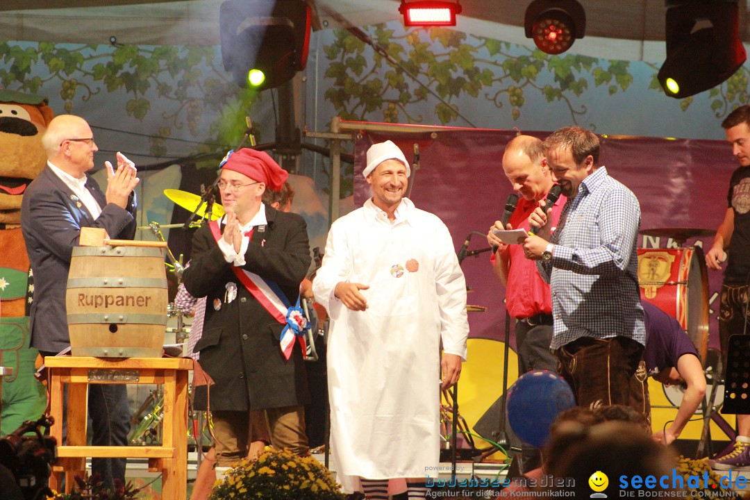 Oktoberfest am Bodensee mit der Froschenkapelle: Konstanz, 18.09.2015