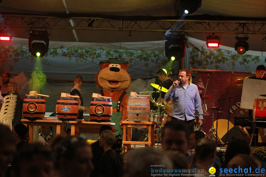 Oktoberfest am Bodensee mit der Froschenkapelle: Konstanz, 18.09.2015