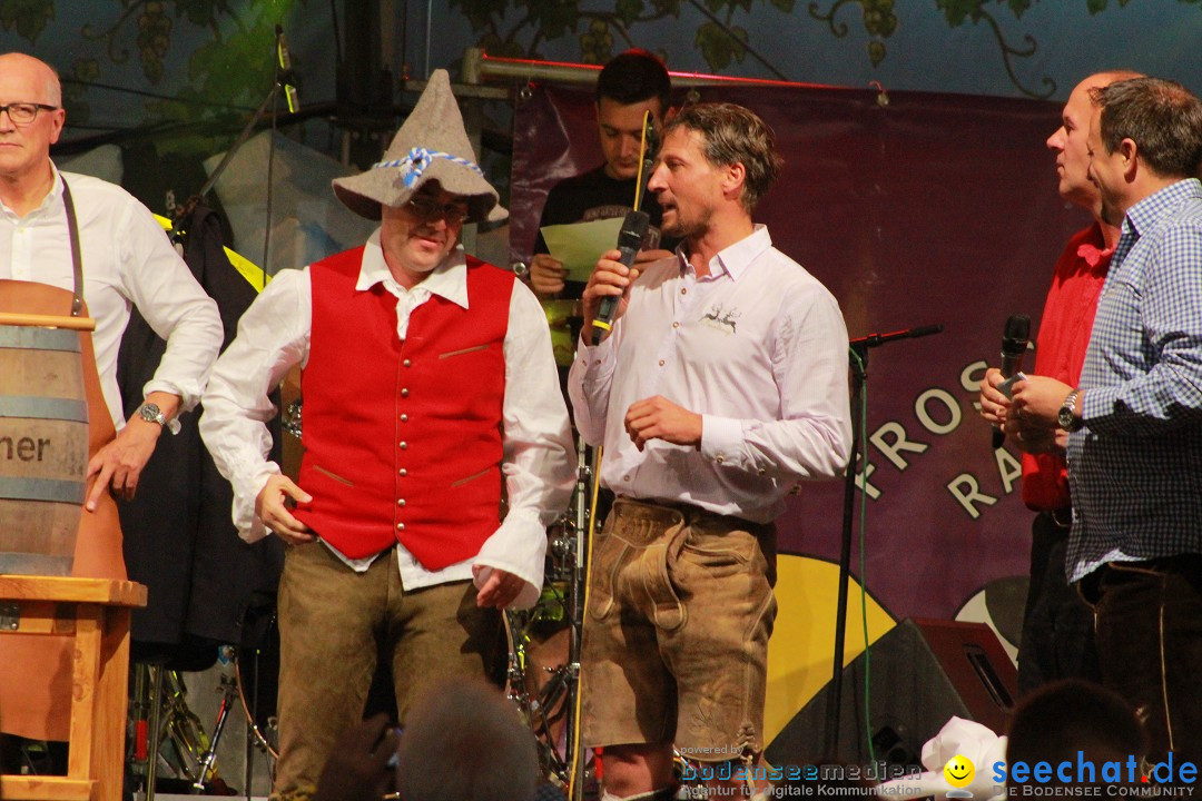 Oktoberfest am Bodensee mit der Froschenkapelle: Konstanz, 18.09.2015