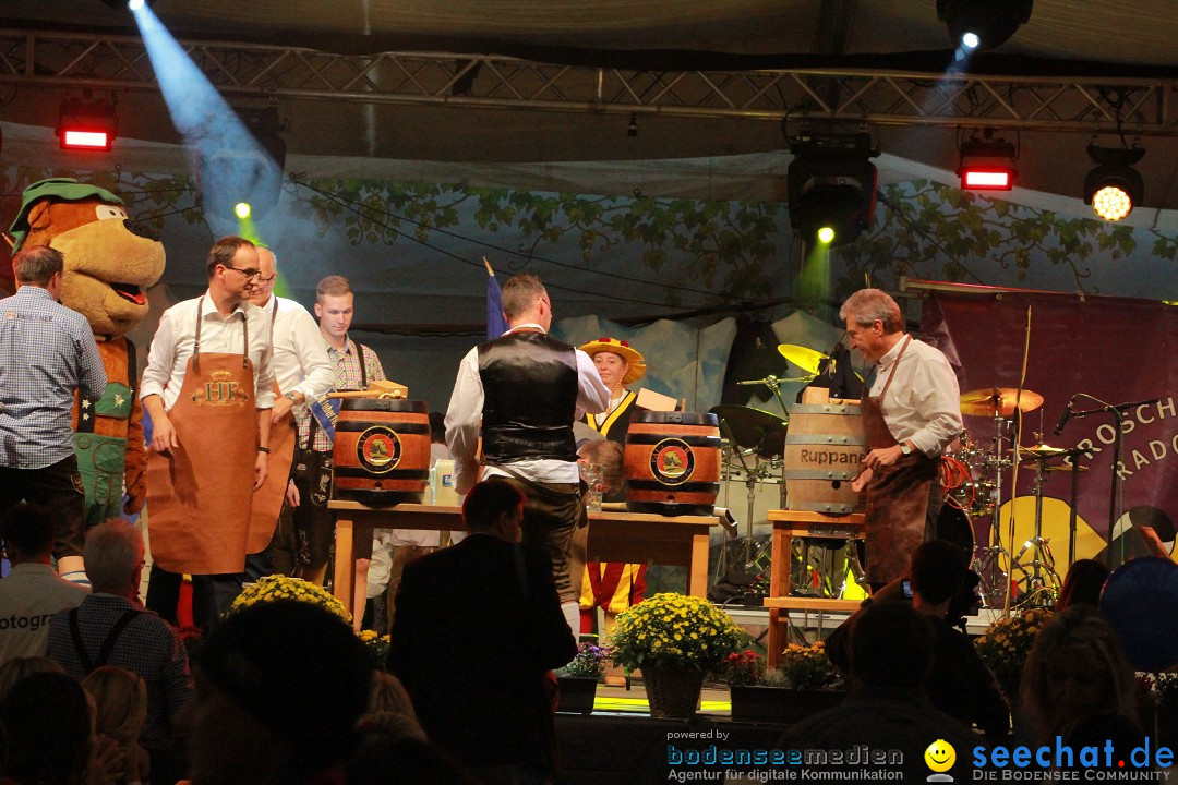 Oktoberfest am Bodensee mit der Froschenkapelle: Konstanz, 18.09.2015