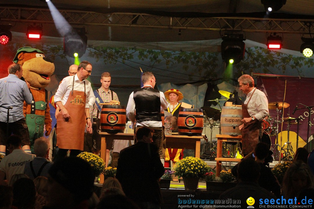 Oktoberfest am Bodensee mit der Froschenkapelle: Konstanz, 18.09.2015