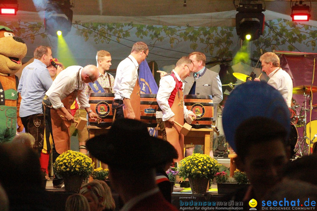 Oktoberfest am Bodensee mit der Froschenkapelle: Konstanz, 18.09.2015