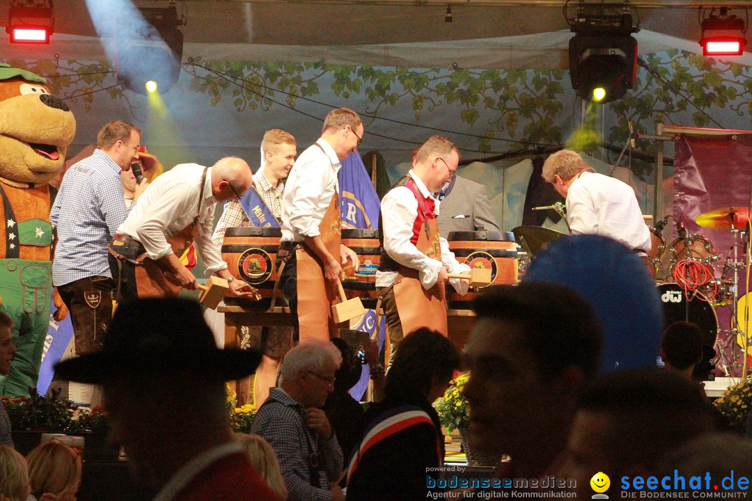 Oktoberfest am Bodensee mit der Froschenkapelle: Konstanz, 18.09.2015