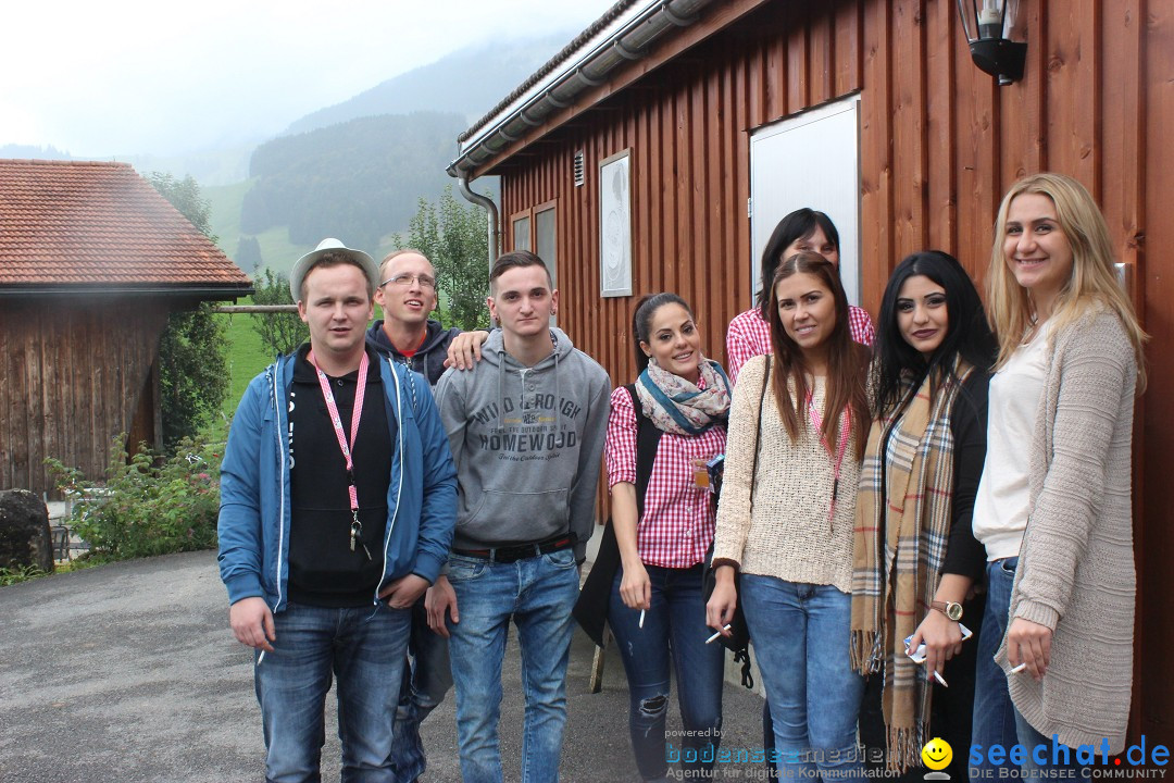 Teamevent - Coop Personalfest: Appenzell - CH, 20.09.2015