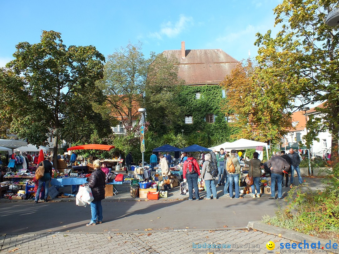 Flohmarkt in Bad-Saulgau am Bodensee, 19.09.2015