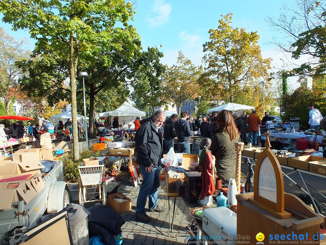 Flohmarkt in Bad-Saulgau am Bodensee, 19.09.2015