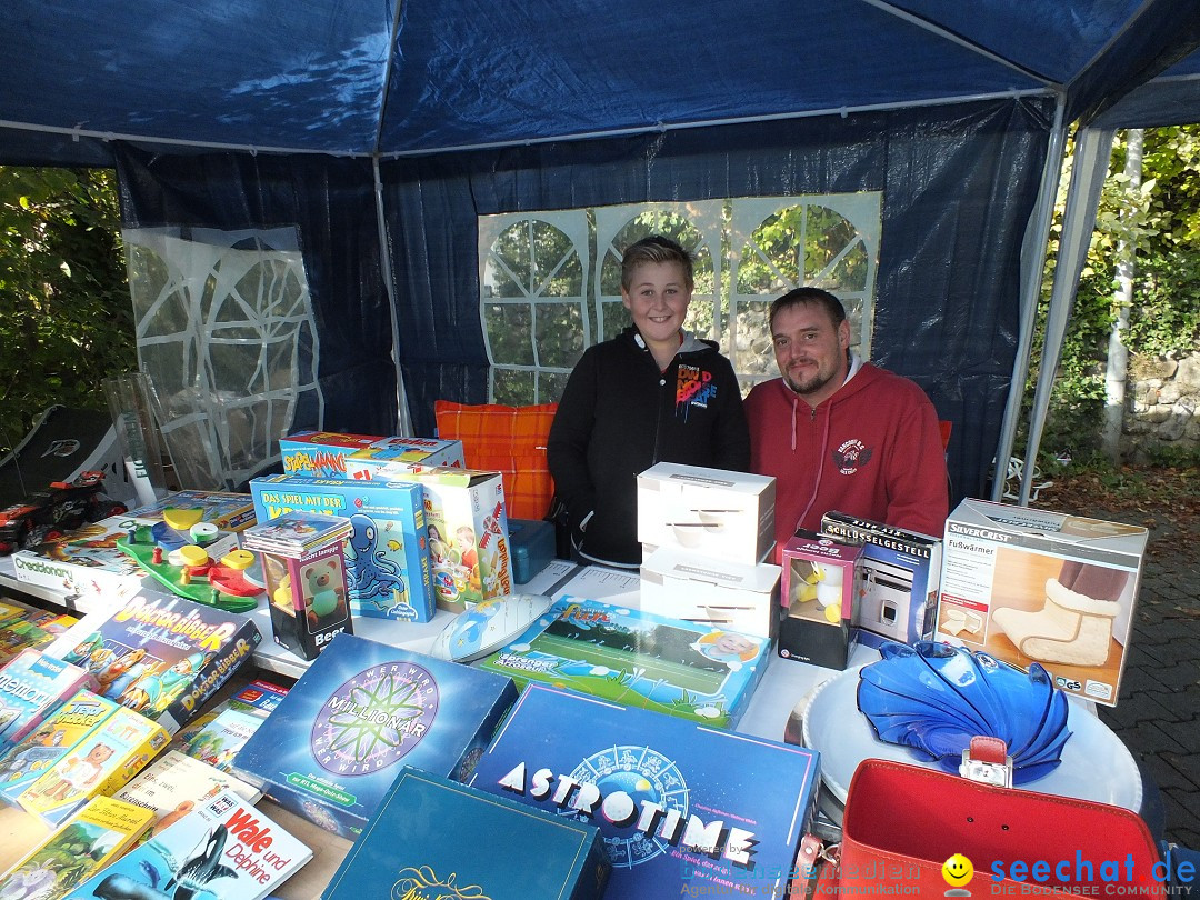 Flohmarkt in Bad-Saulgau am Bodensee, 19.09.2015