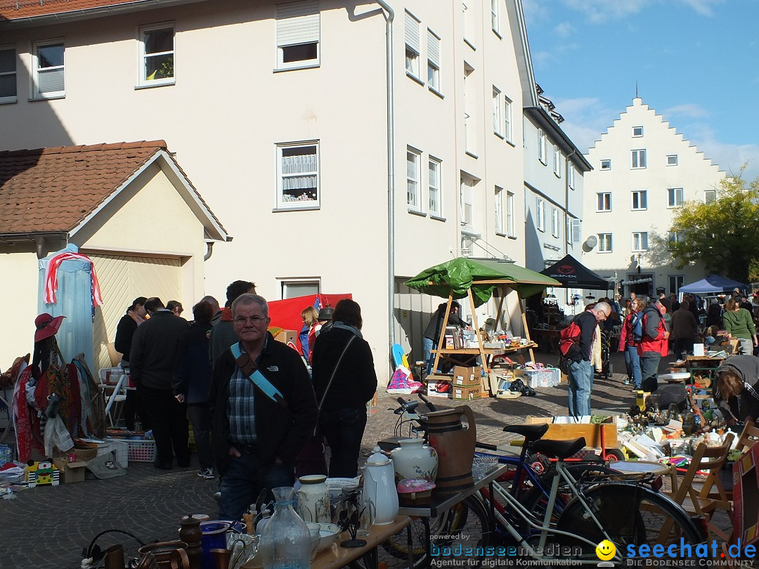 Flohmarkt in Bad-Saulgau am Bodensee, 19.09.2015