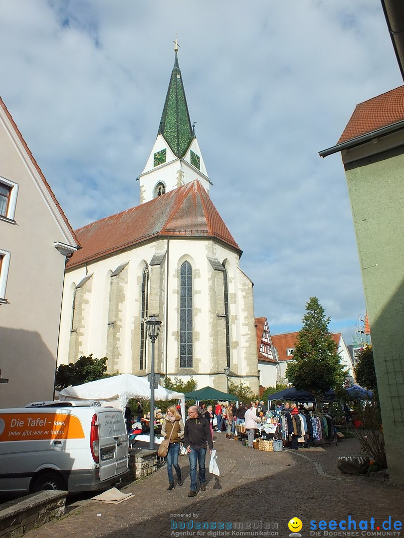 Flohmarkt in Bad-Saulgau am Bodensee, 19.09.2015