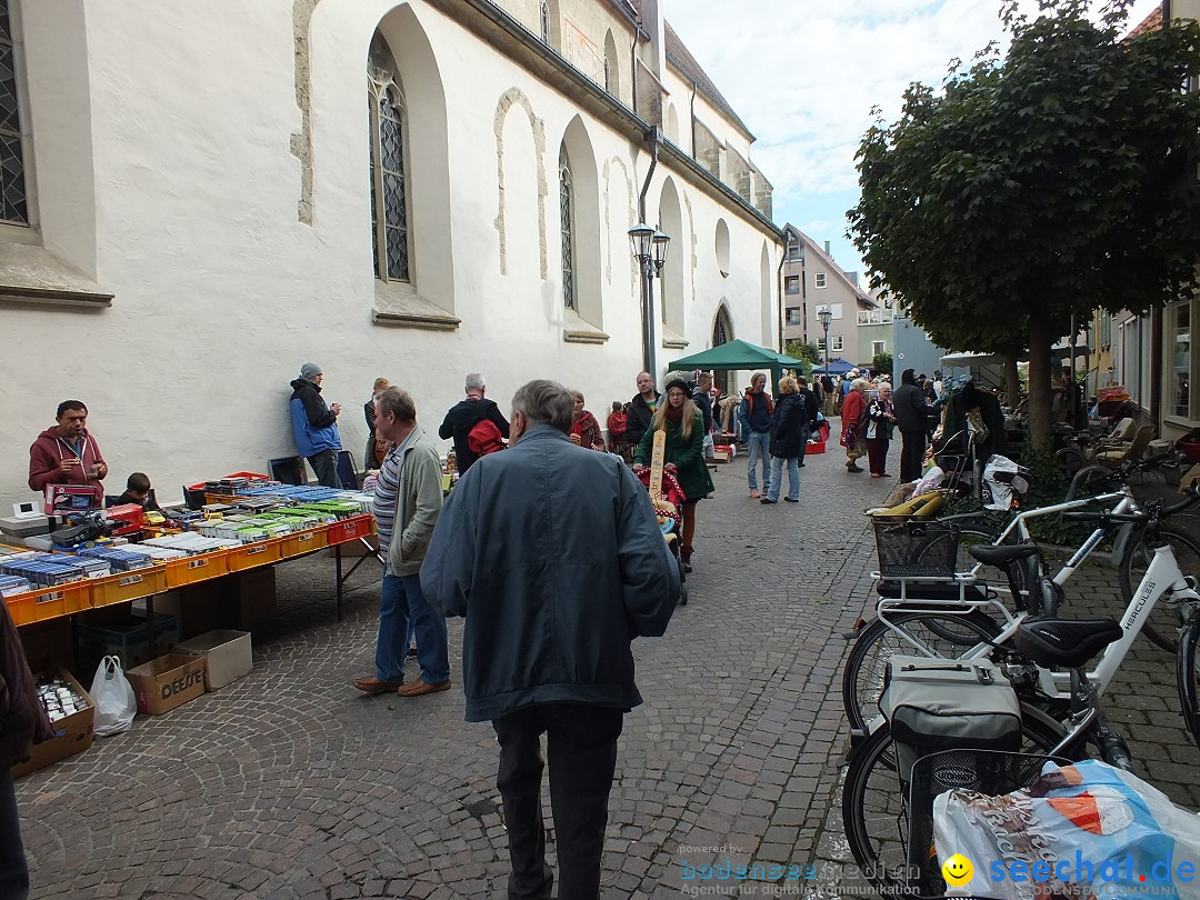 Flohmarkt in Bad-Saulgau am Bodensee, 19.09.2015