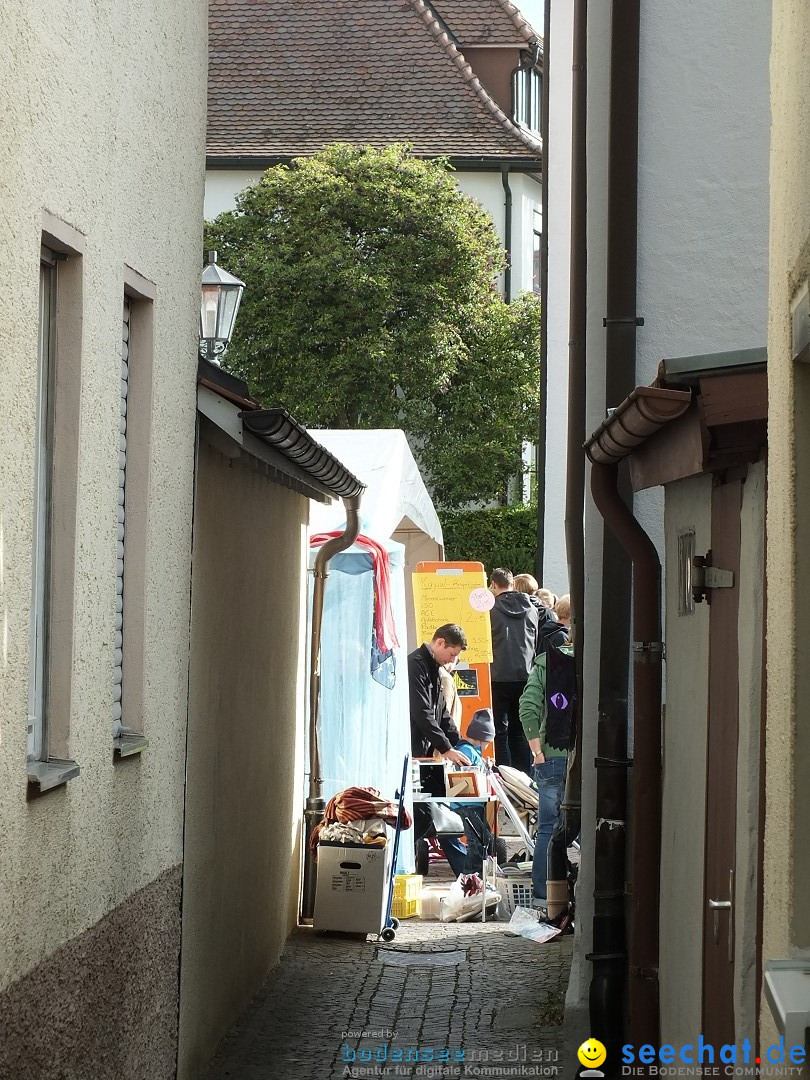 Flohmarkt in Bad-Saulgau am Bodensee, 19.09.2015