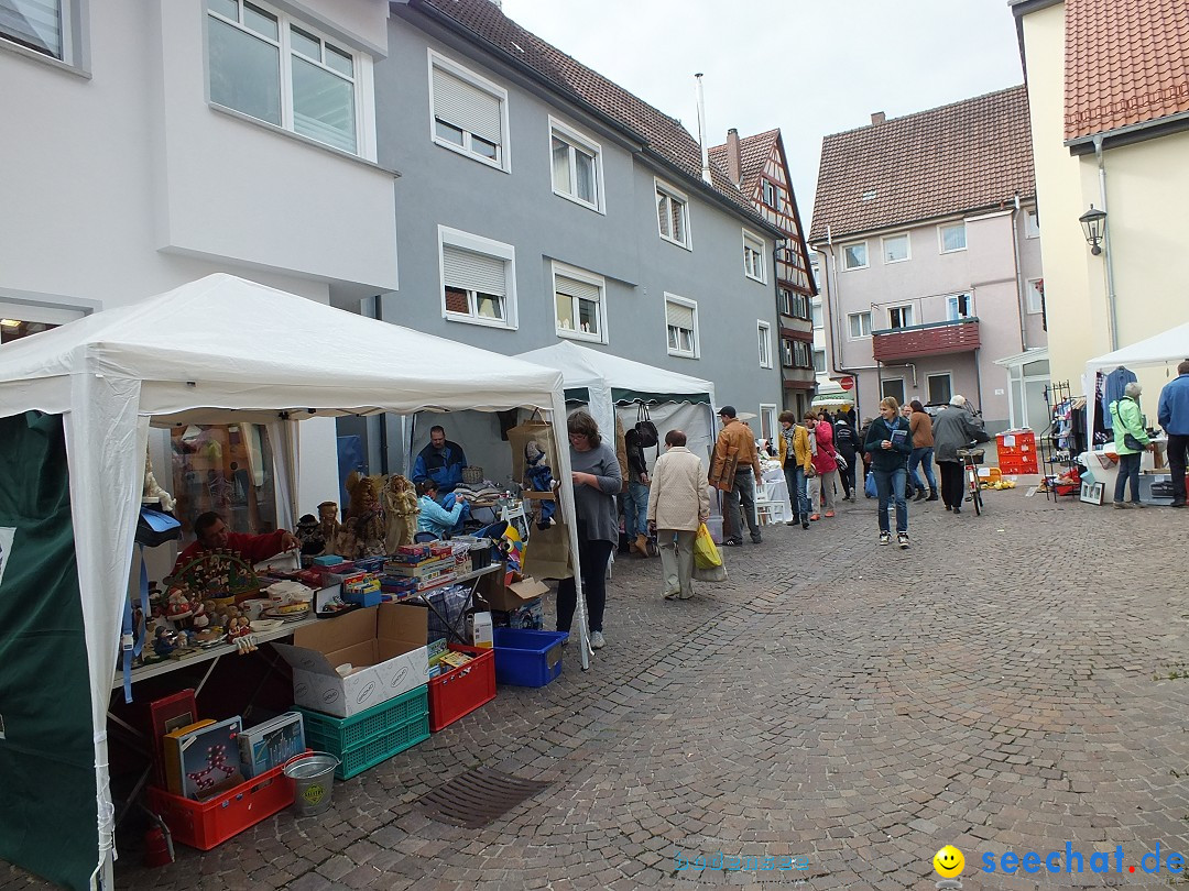 Flohmarkt in Bad-Saulgau am Bodensee, 19.09.2015