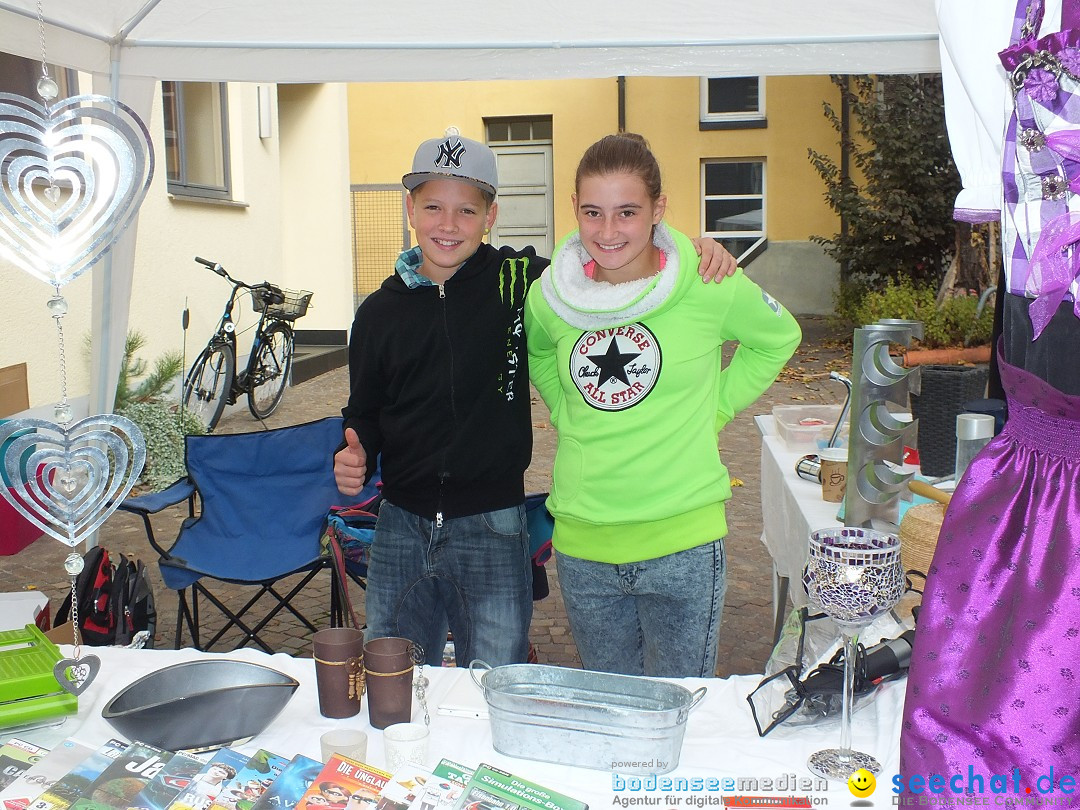 Flohmarkt in Bad-Saulgau am Bodensee, 19.09.2015