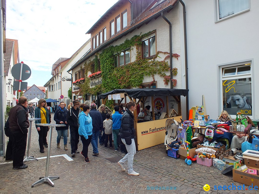 Flohmarkt in Bad-Saulgau am Bodensee, 19.09.2015